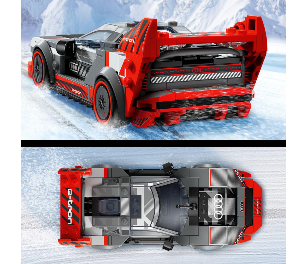 LEGO Speed Champions 76921 Wyścigowe Audi S1 E-tron Quattro - 1220617 - zdjęcie 10